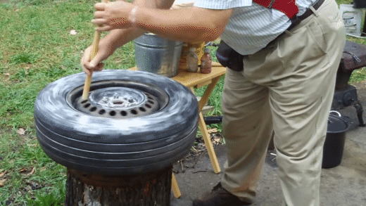 Car wheel Pottery wheel