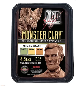 Monster Clay Premium Grade Modeling Clay