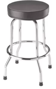 BIG RED Torin Swivel Bar Stool with Chrome Plated Legs